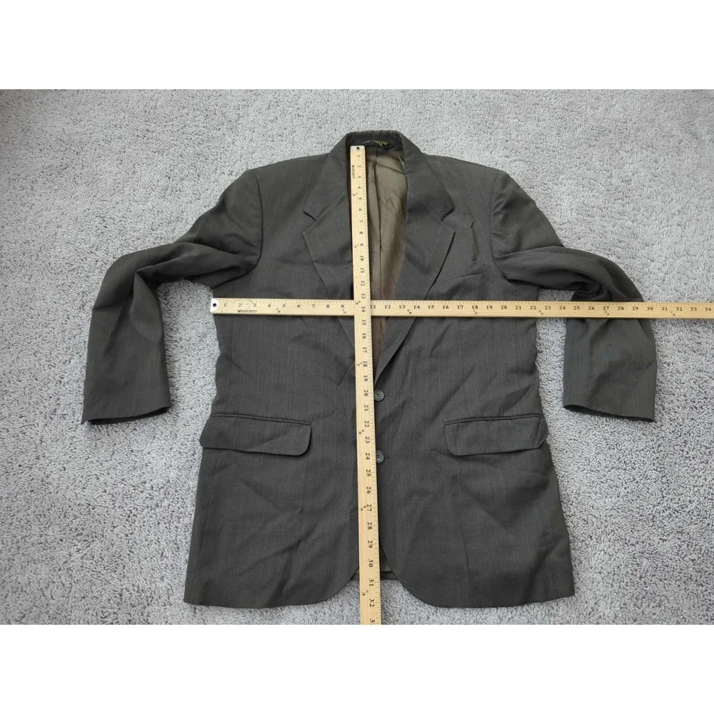 Vintage Pierre Balman Blazer Coat‎ Mens Pure Wool Made in USA *FLAW* AS IS